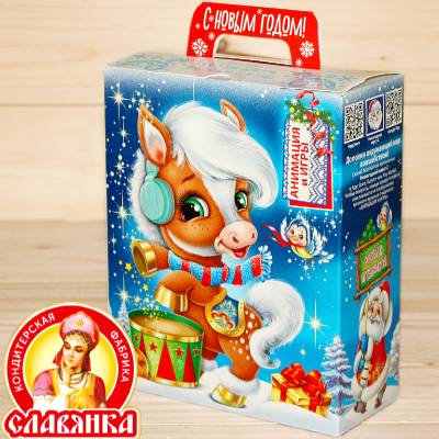 Сладкий новогодний подарок от Славянки 2026 в Поварово
