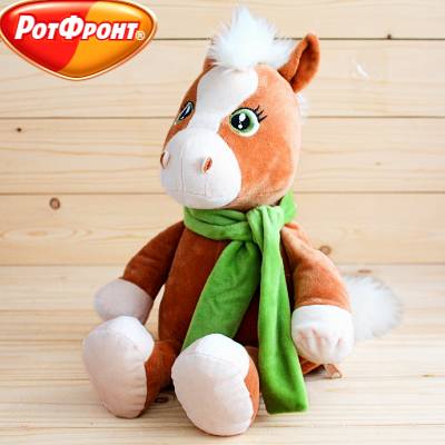 Сладкий новогодний подарок от Рот-Фронт в мягкой игрушке в Поварово