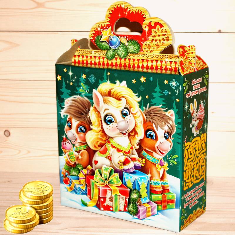 Недорогой подарок в картонной упаковке весом 1450 грамм в Поварово